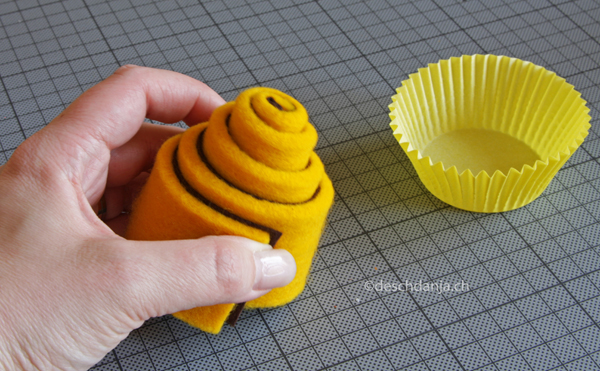 Filz Cupcake