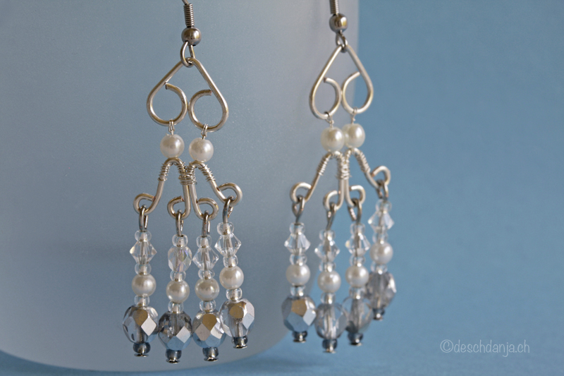 Ohrringe aus Draht