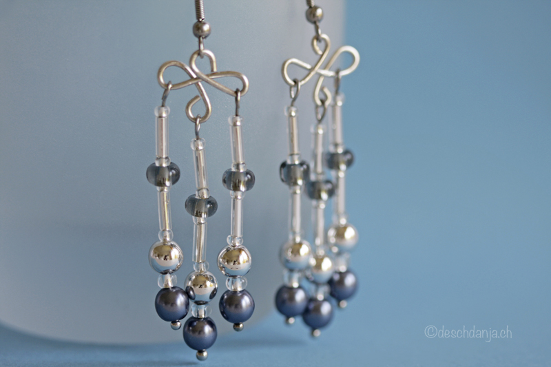 Ohrringe aus Draht