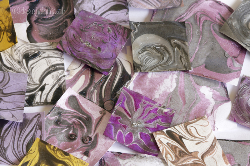 Marmorieren mit Nagellack