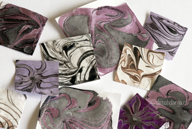 Marmorieren mit Nagellack