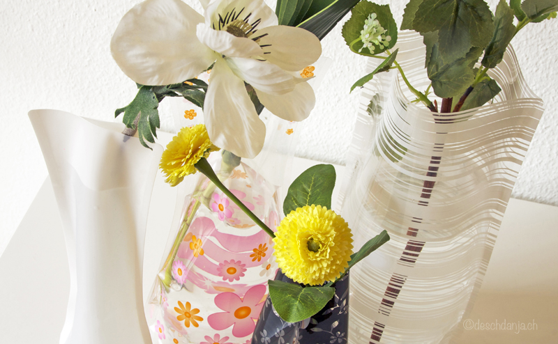 Faltbare Blumenvase
