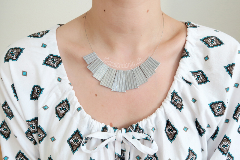 Washi Tape Necklace