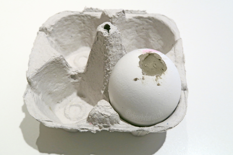 Ostereier aus Beton