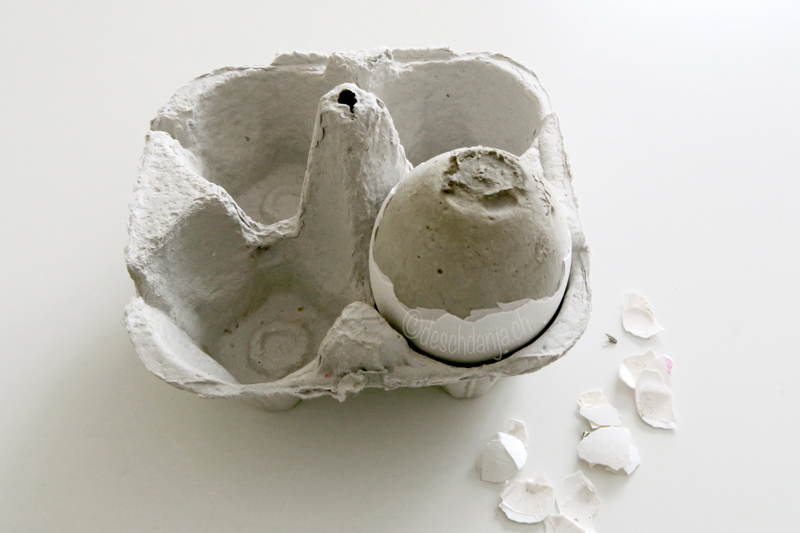 Ostereier aus Beton