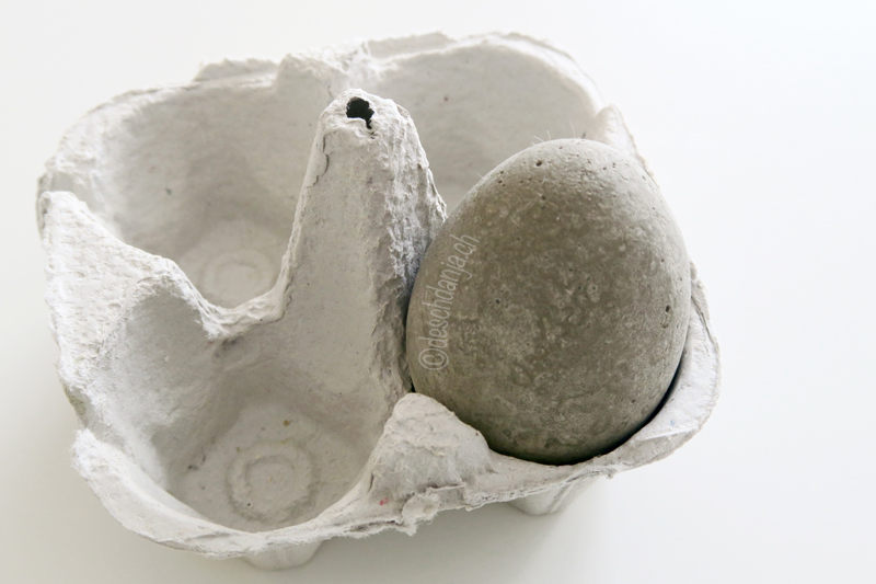 Ostereier aus Beton