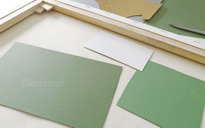 Monstera auf Keilrahmen