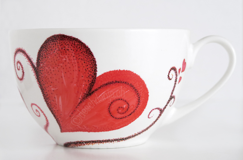 Tasse bemalen
