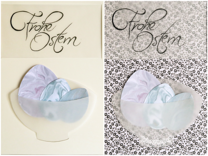 Marmorieren mit Rasierschaum